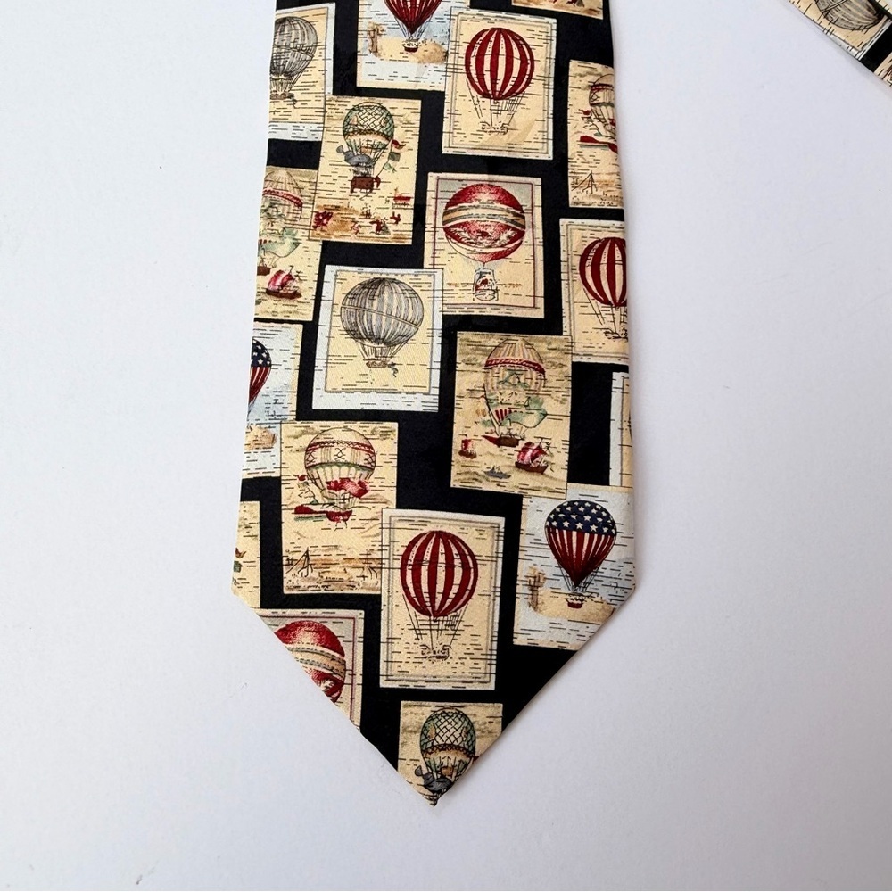 Men’s Tango By Max Raab Silk Necktie 
Aerostatic Ballon Design​​ - Picture 2 of 6